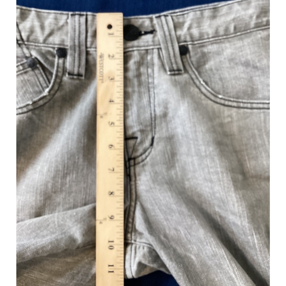 Rock & Republic Motor Jeans 29x30 Grunge Straight Leg Winged Pocket Y2K Rocker - Picture 5 of 9